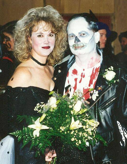 Celebrated their 19th Wedding Anniversary on Halloween!