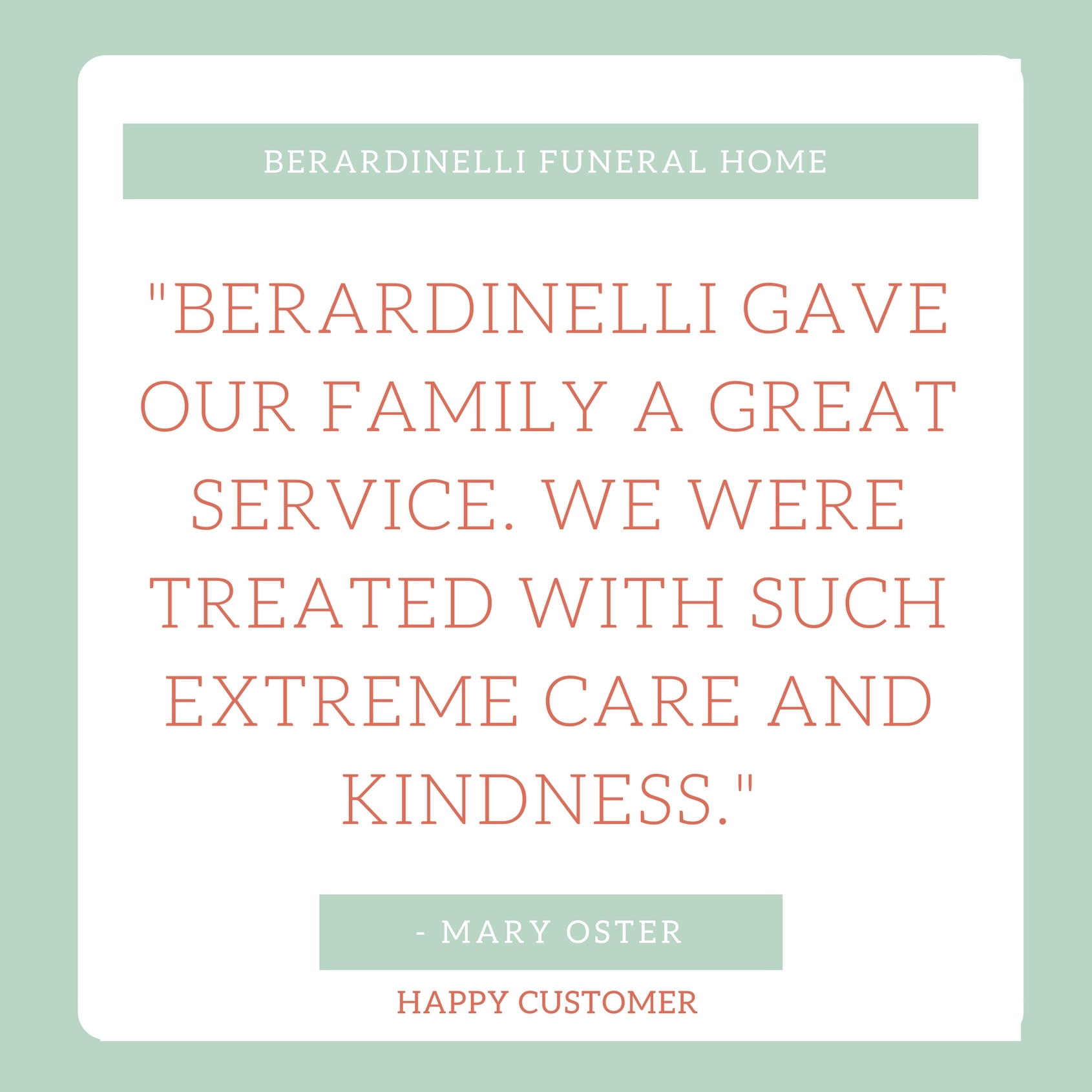 Berardinelli Funeral Home Review