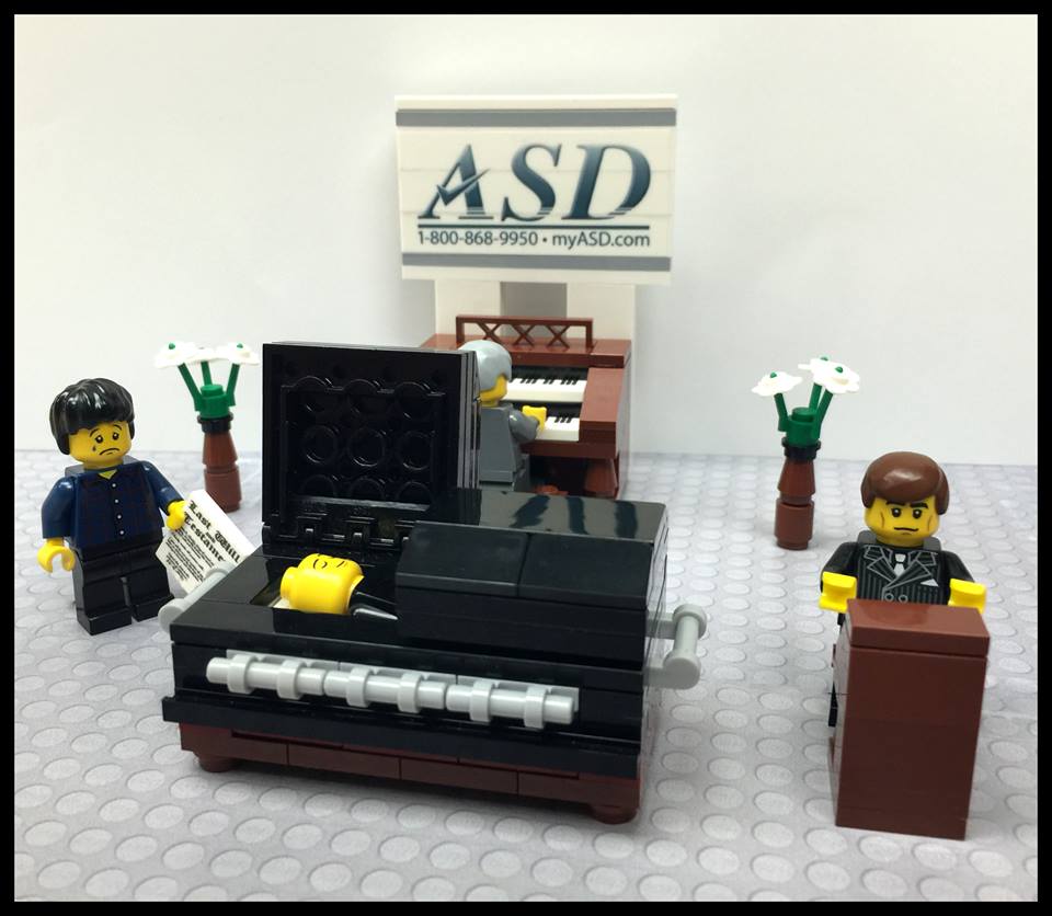 First Look at the New ASD Custom Funeral Lego Set.