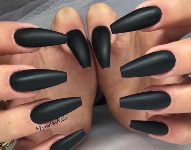 Black nail polish - wide 4