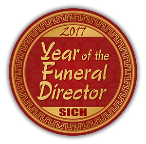 Sich Casket's 2017 Year of the Funeral Director Giveaway Logo
