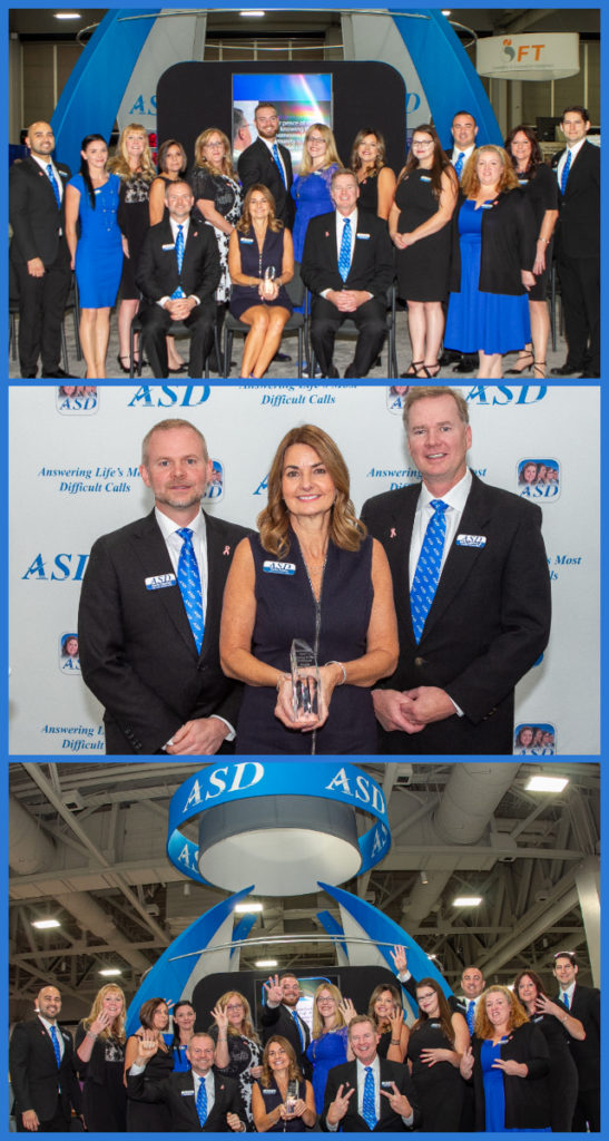 Team ASD Celebrating our 4th NFDA Award at the 2018 Convention