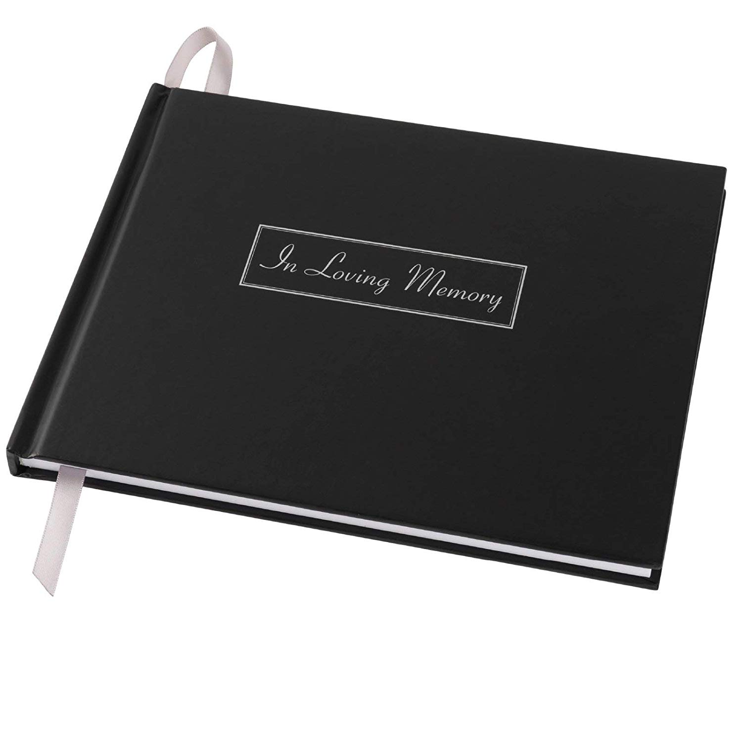 Funeral Guest Book on Amazon