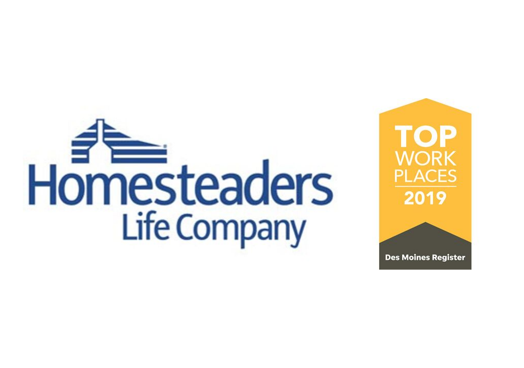 Homesteaders Life Company Named Among Top 15 Workplaces in Iowa