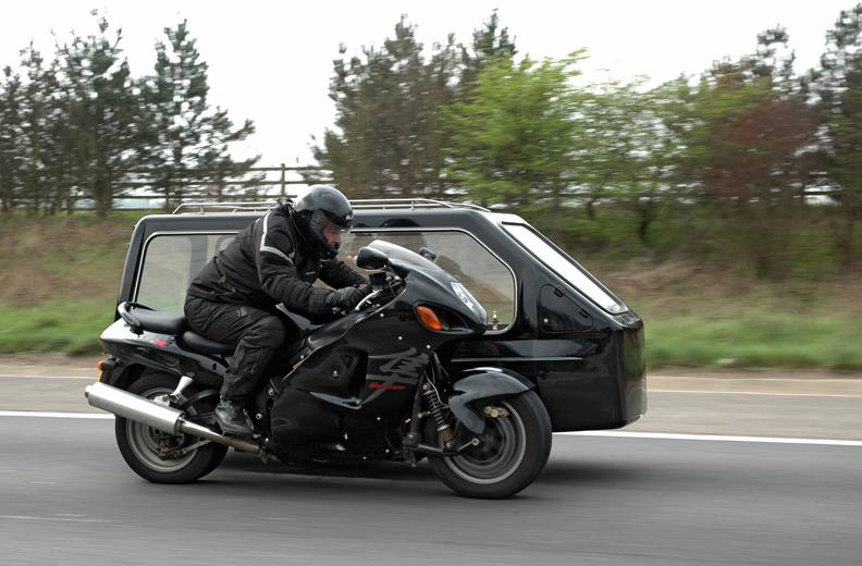 World records fastest motorcycle hearse