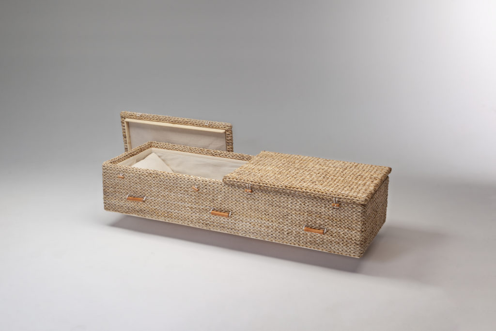 Sich Casket Company - Serenity Banana Leaf Cremation Casket