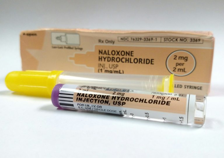 Naloxone drug for overdose
