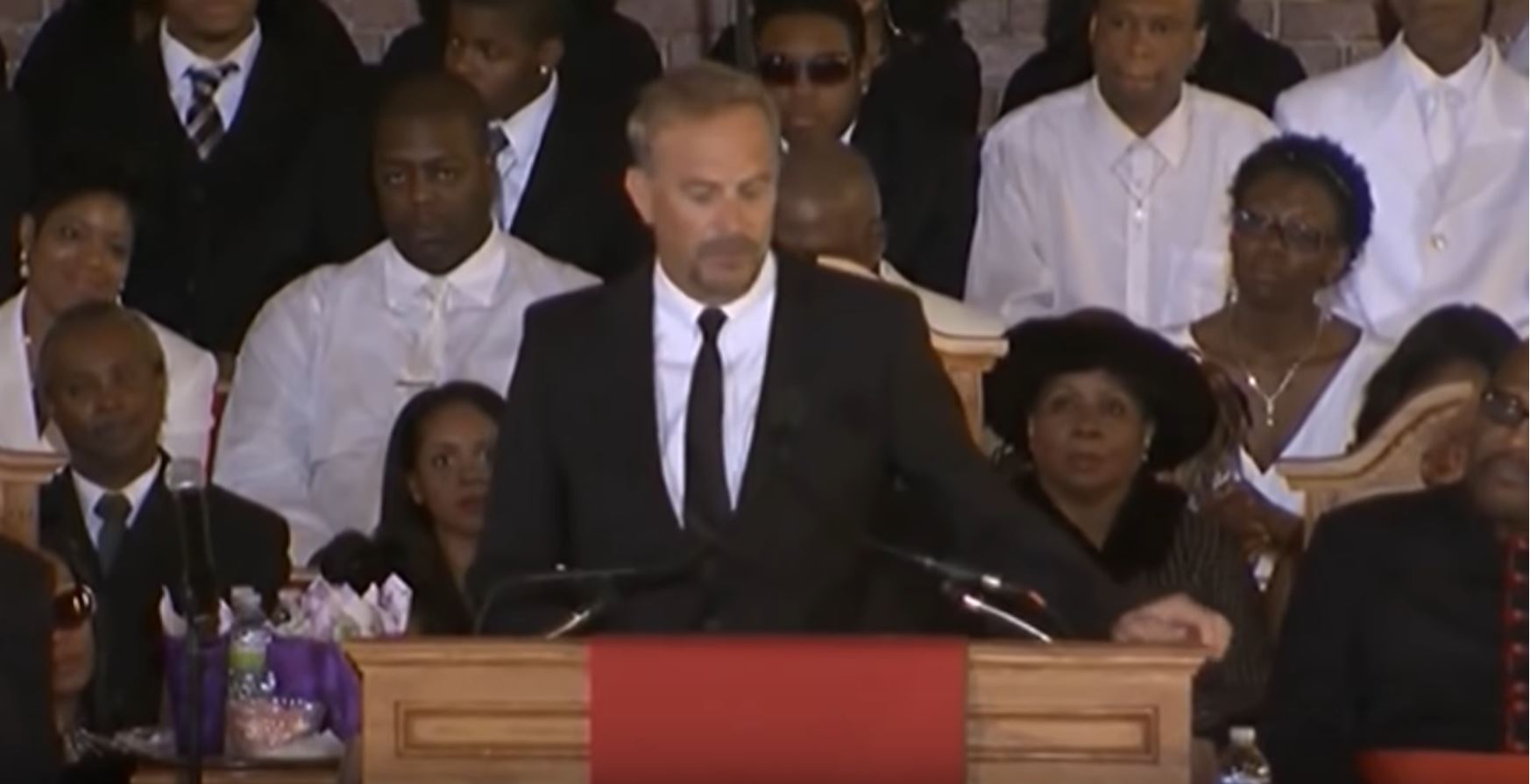 Kevin Costner Eulogy for Whitney Houston