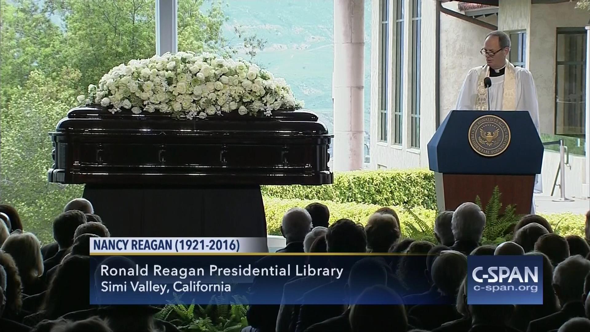 Nancy Reagan Casket