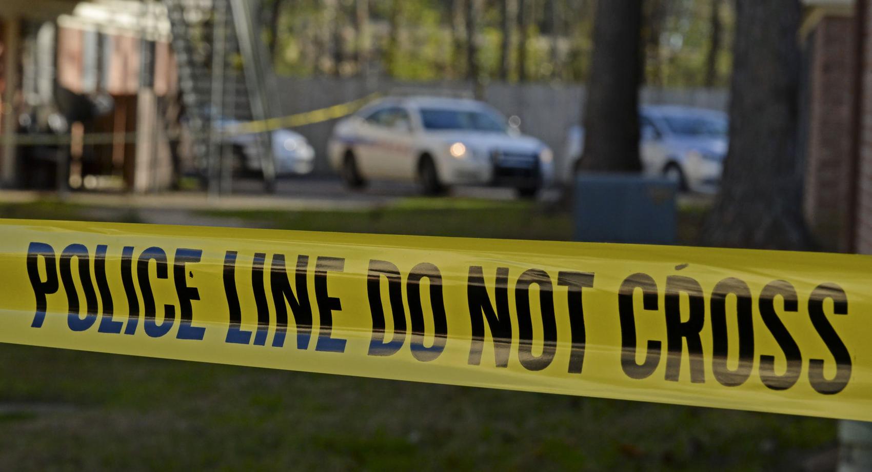 Baton Rouge Murder police tape
