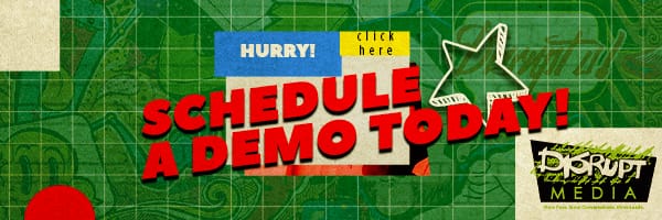 Retro Schedule A Demo Banner