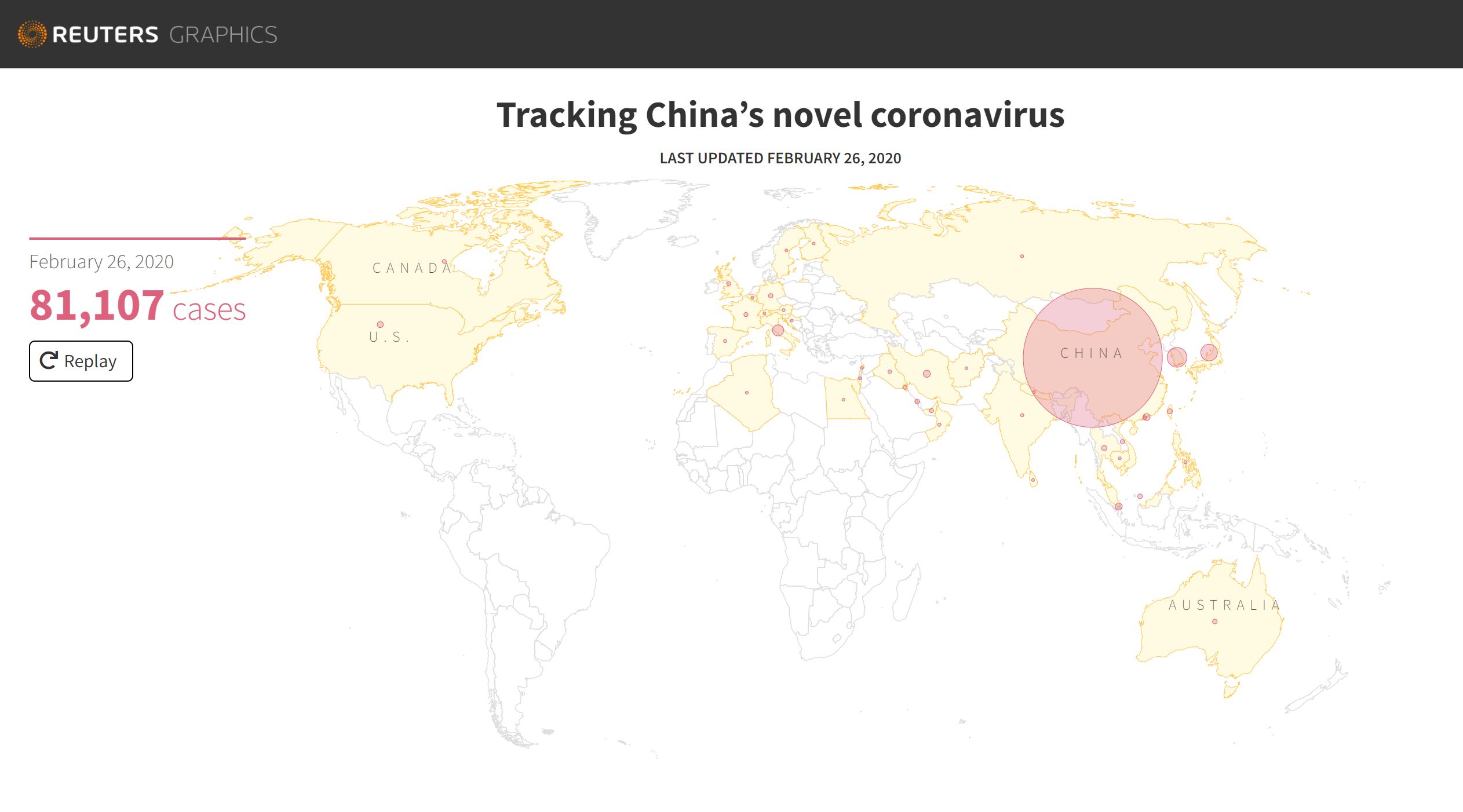 Reuters Coronavirus Graphic