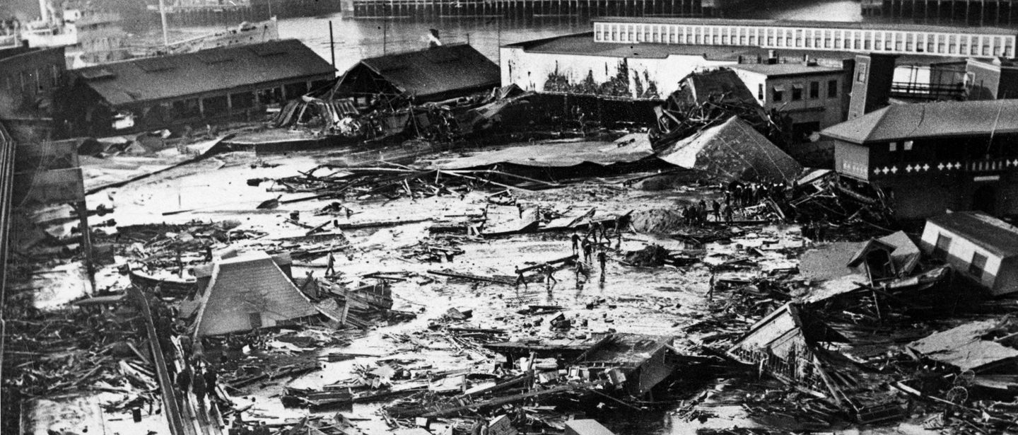 Molasses flood in Boston