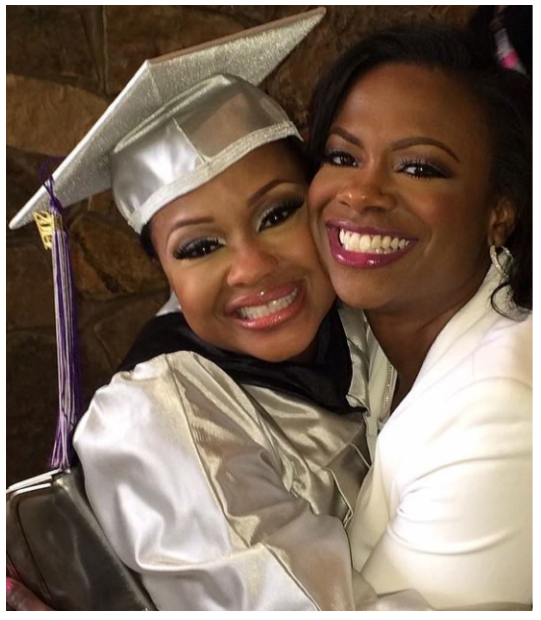 Phaedra and Friend at 2014 graduation