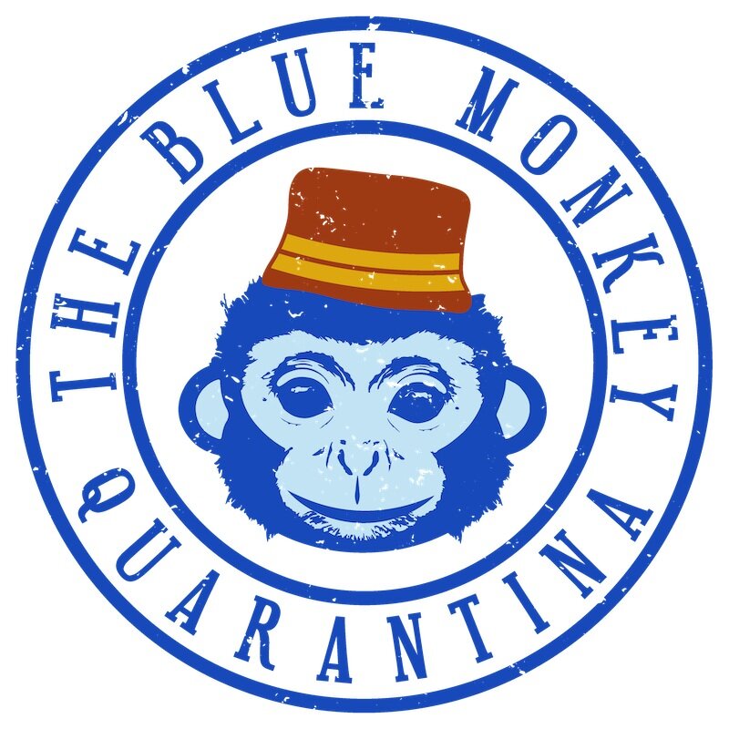 Blue Monkey Quarantina Logo
