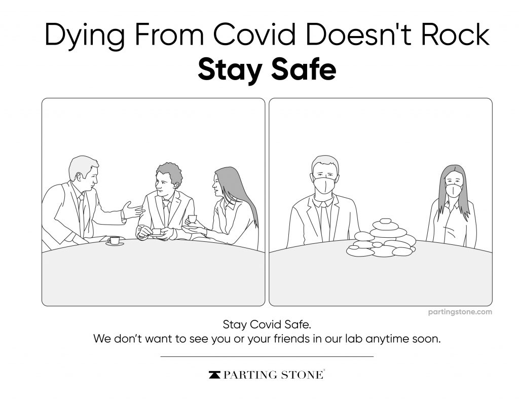 Funny COVID-19 - Parting Stone