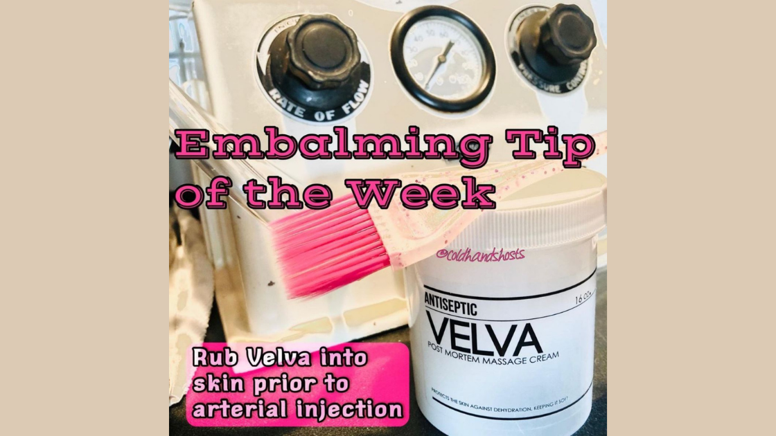 Embalming Tip of the Week