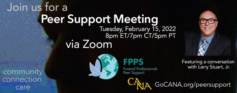 CANA Peer Support Banner