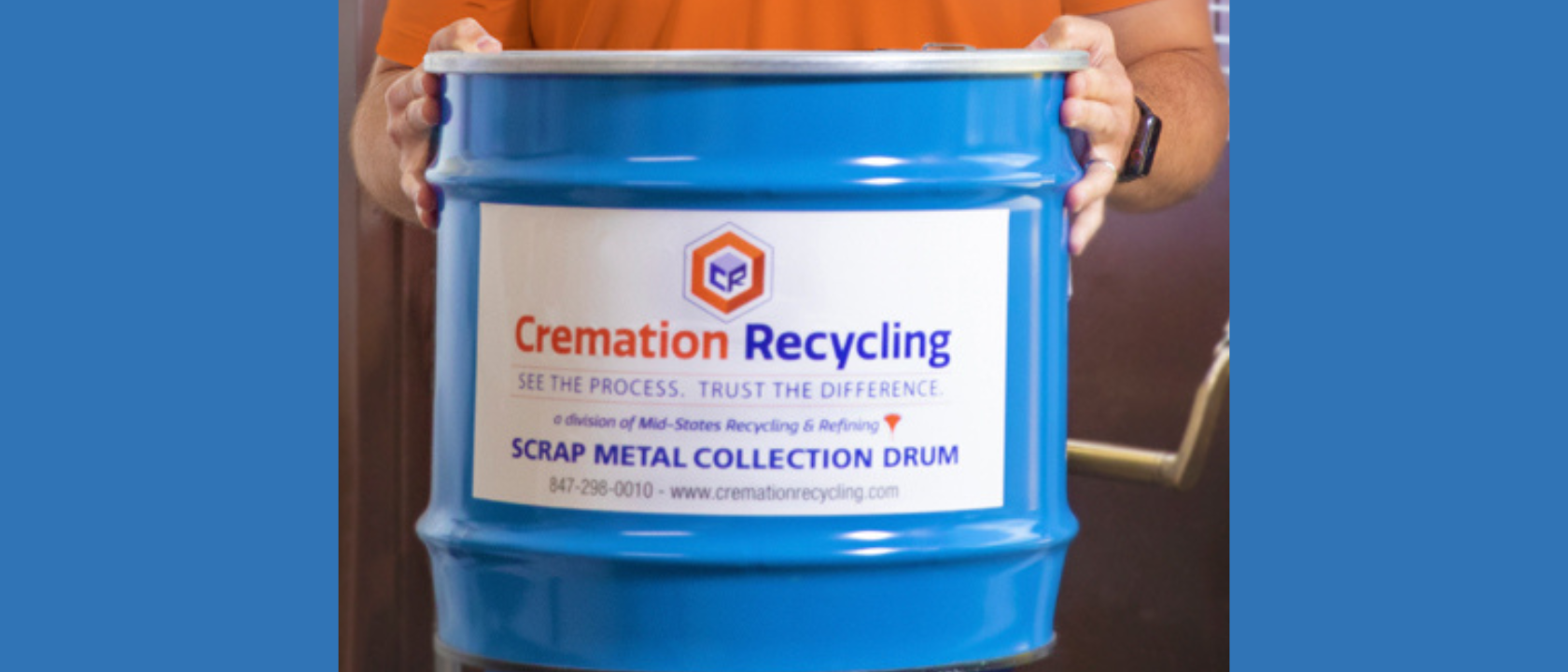 Cremation Recycling Drum