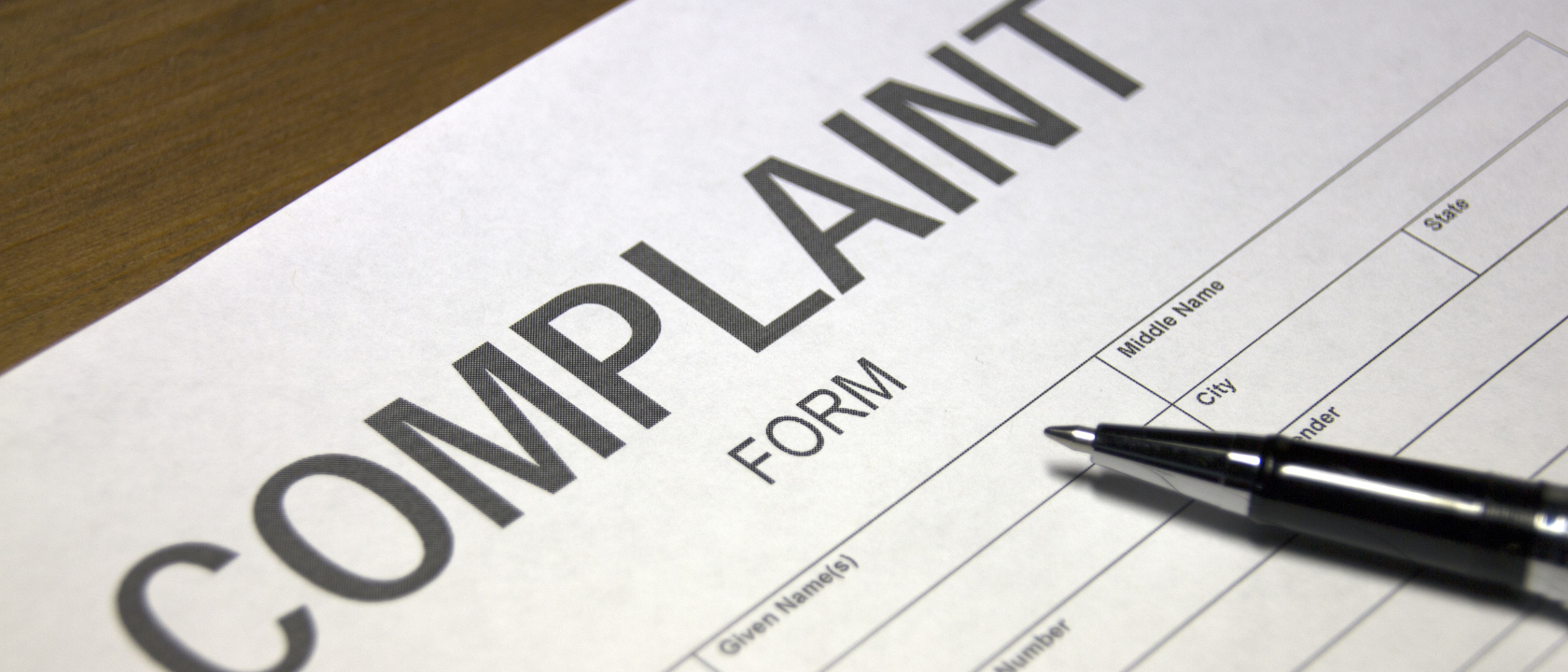 Complaint Form