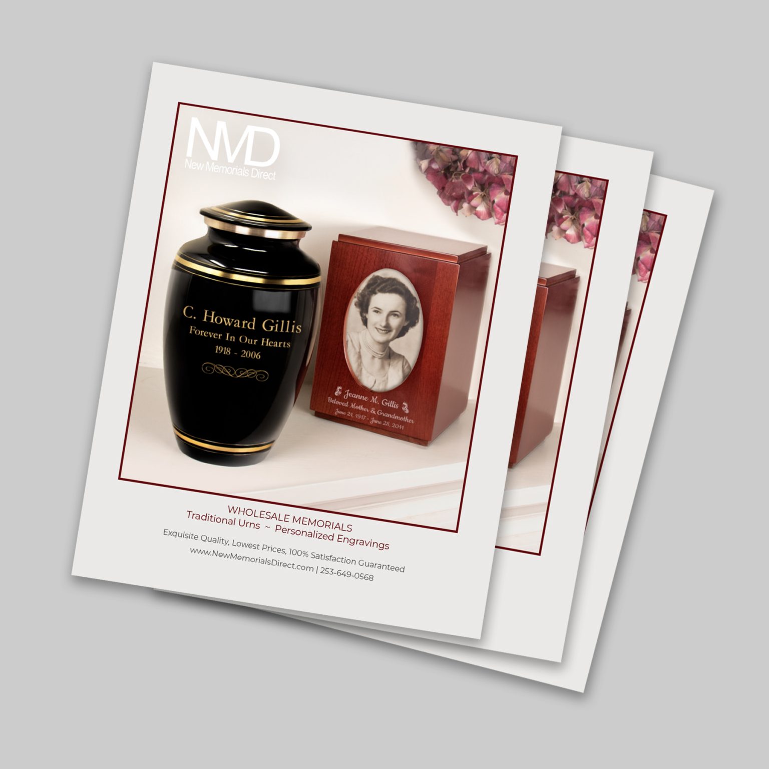 New Memorials Direct Introduces Urn Catalog Connecting Directors