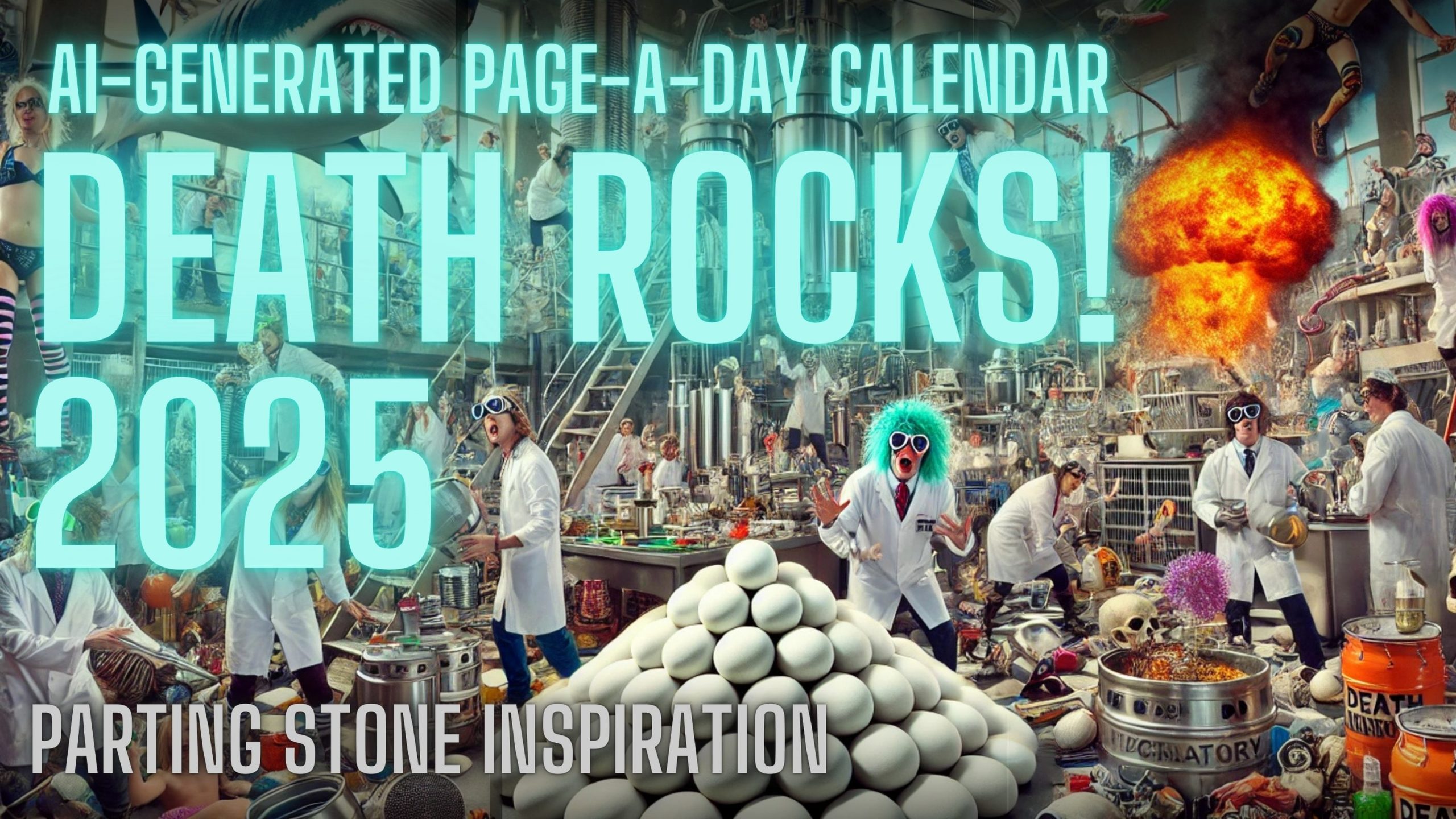 Death Rocks! Calendar 2025