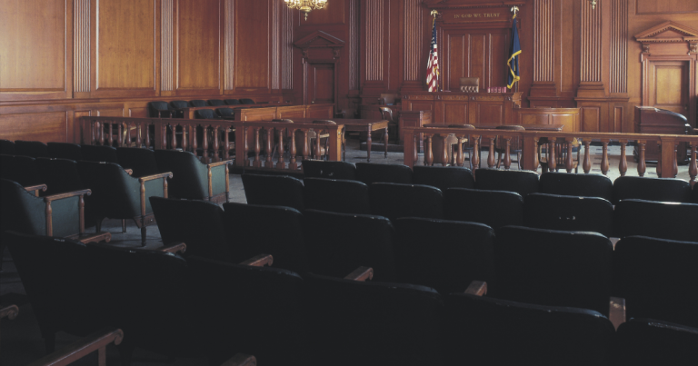 Courtroom Abandoned bodies