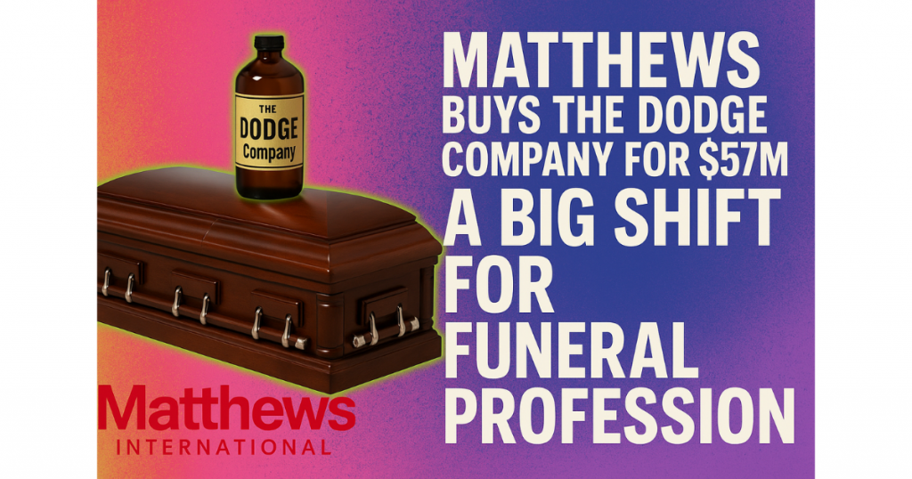 Matthews Buys Dodge