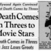 Death Comes in Threes