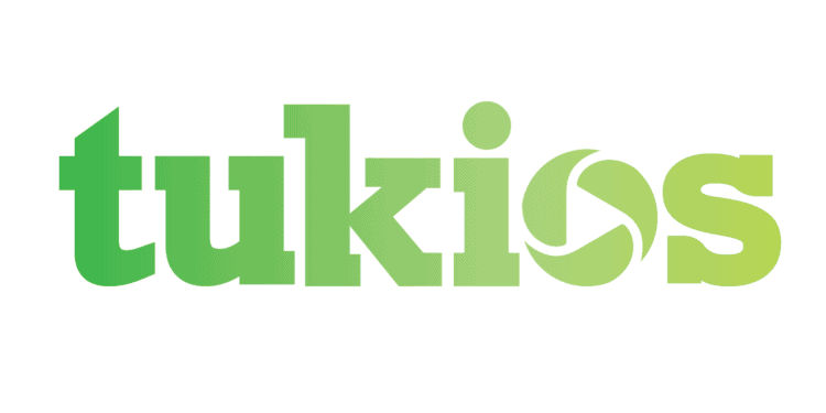 Tukios gradient logo