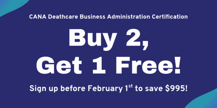 CANA Buy 2 Get 1 Free