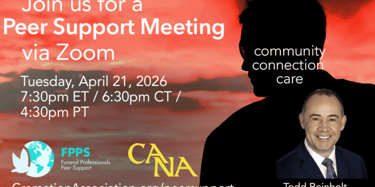 CANA Peer Support April 2026