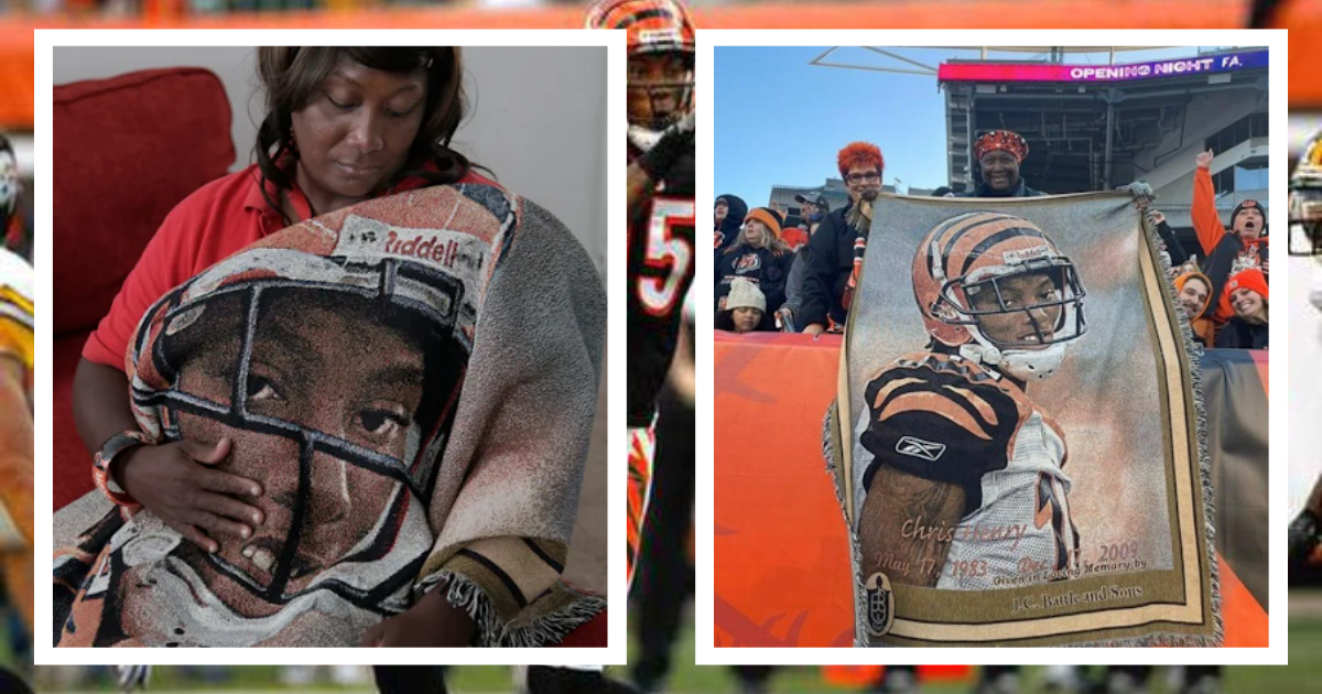 Chris Henry Funeral Home Gifts Blanket