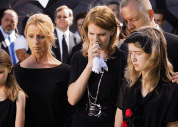 Group of sad people