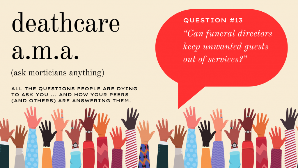 Deathcare AMA 13