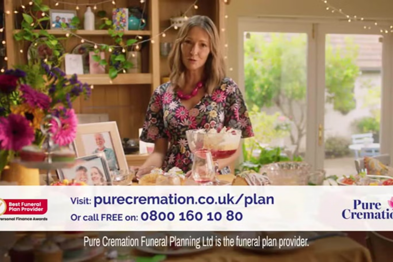 Pure Cremation direct cremation ad