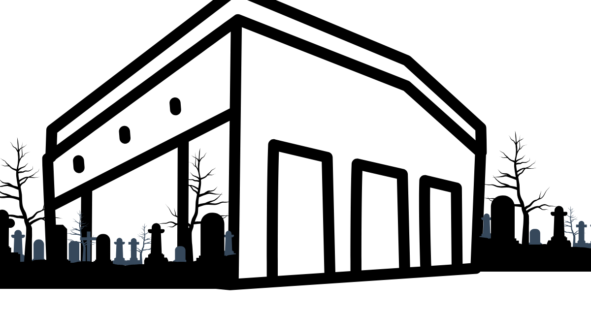 Data center and cemeteries