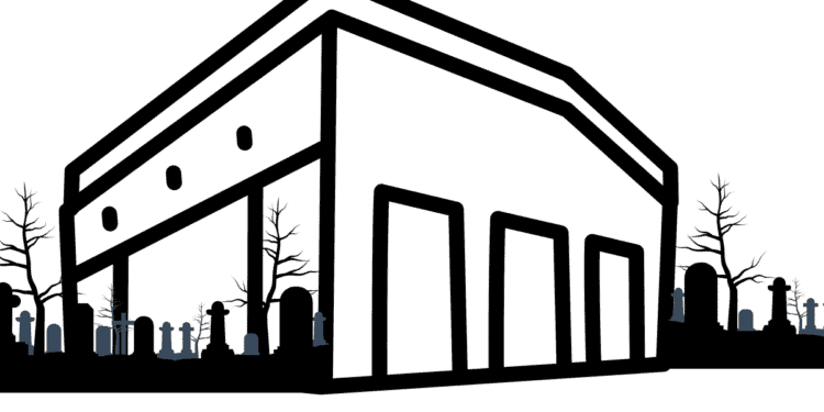 Data center and cemeteries