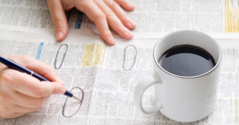 Newspaper want ads