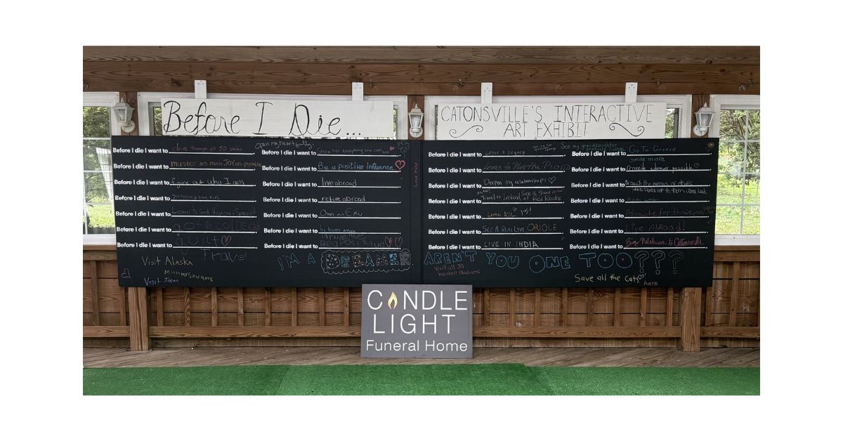 a photo of the before I die wall at Candle Light by Craig Witzke
