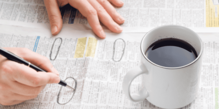Newspaper want ads