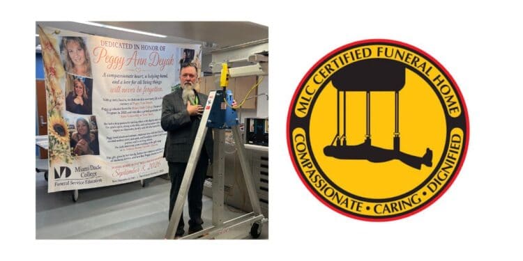 Legacy of Support: Family Donates Mortuary Lift to Miami Dade College in Memory of Alumna