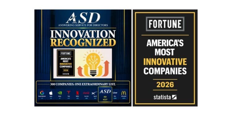 ASD Named to Fortune’s 2026 List of America’s Most Innovative Companies
