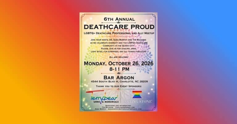 Deathcare Proud: Celebrating Community and Connection in Charlotte