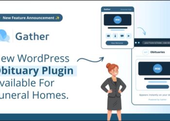 Embed Live Obituaries on Funeral Home Websites with Gather Plugin
