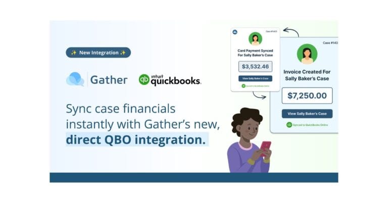 Gather Eliminates Manual Entry with Detailed Two-Way QuickBooks Integration