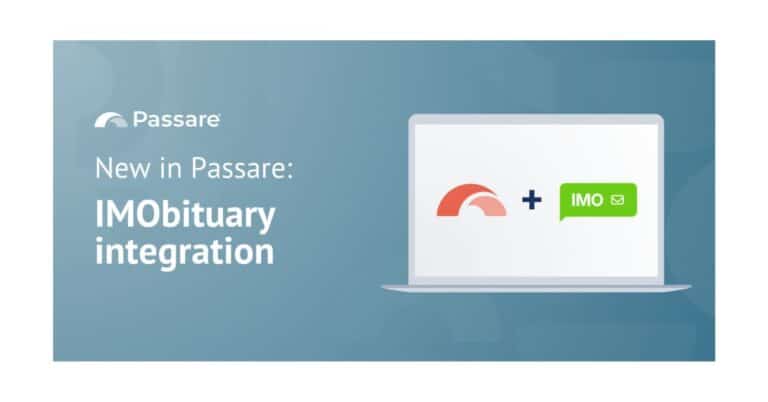 Passare and IMObituary Partner to Launch Mobile-First Memorial Sharing Integration